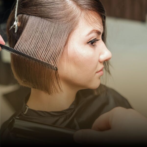 Women hair cut